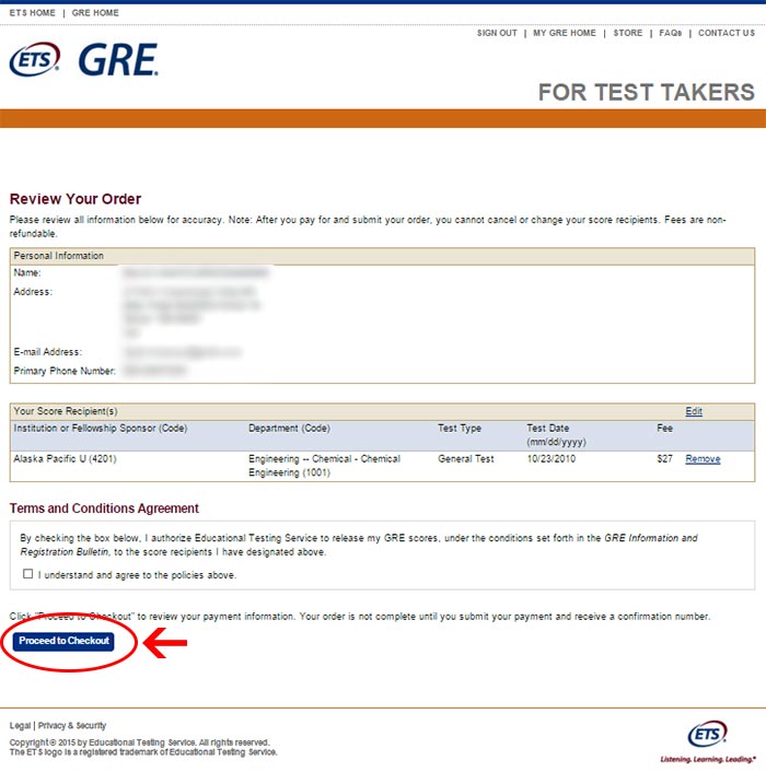 epayment24 | گزارش نمره GRE ، نحوه ریپورت نمره جی آر ای