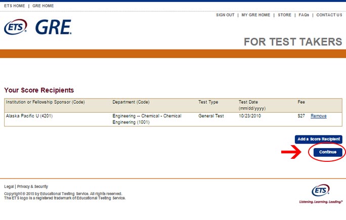 epayment24 | گزارش نمره GRE ، نحوه ریپورت نمره جی آر ای