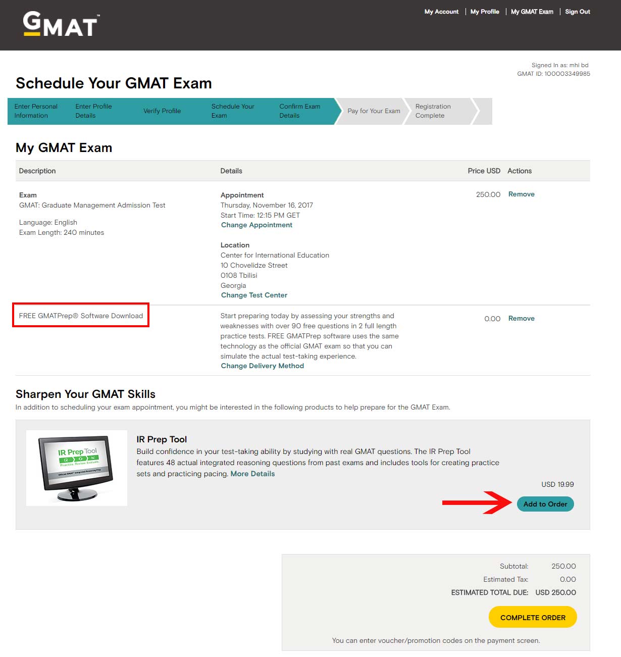 epayment24| ثبت نام GMAT با کمترین کارمزد ، آنلاین ، فوری