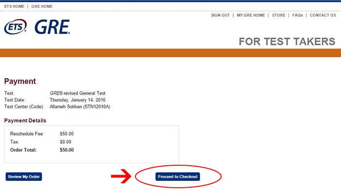 epayment24 | تغییر زمان و مکان GRE ، تغییر مرکز GRE ، تغییر reschedule