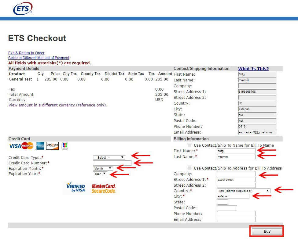epayment24 | ثبت نام GRE با کمترین کارمزد ، آنلاین ، فوری