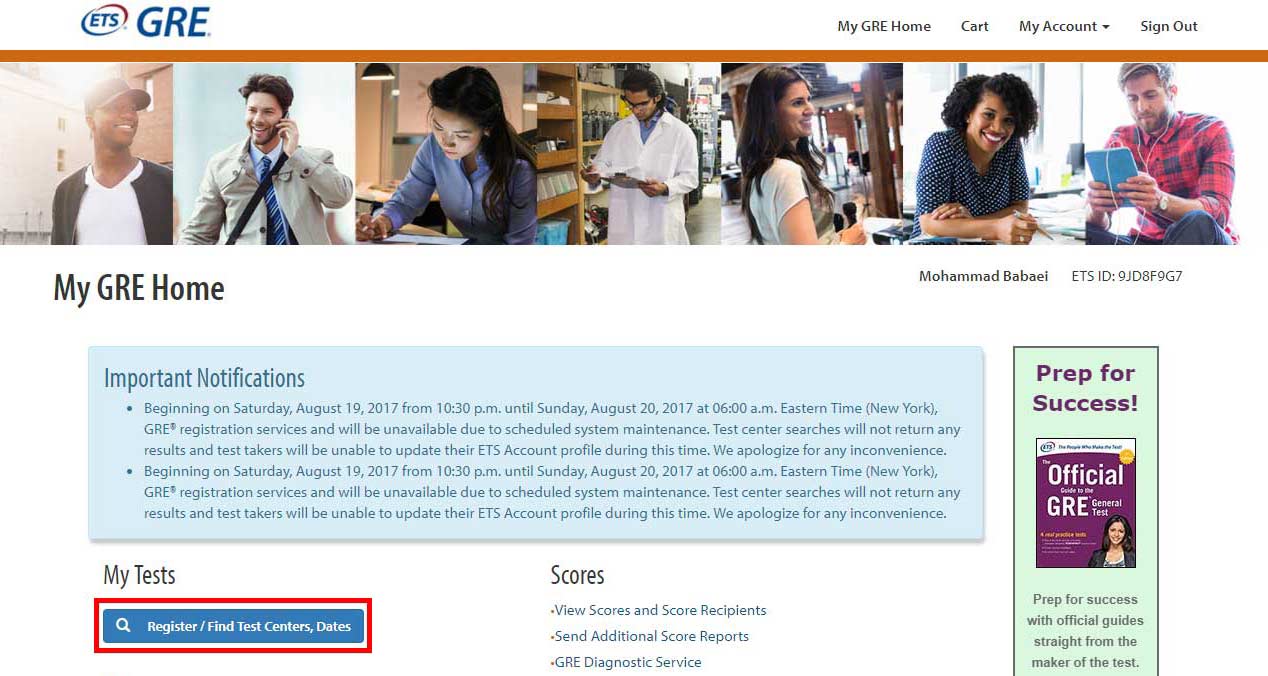 epayment24 | ثبت نام GRE با کمترین کارمزد ، آنلاین ، فوری
