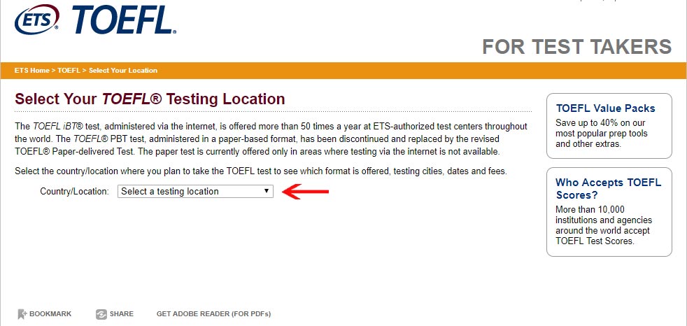 epayment24 | مراکز برگزاری تافل ، تاریخ آزمون TOEFL ، تافل در ایران