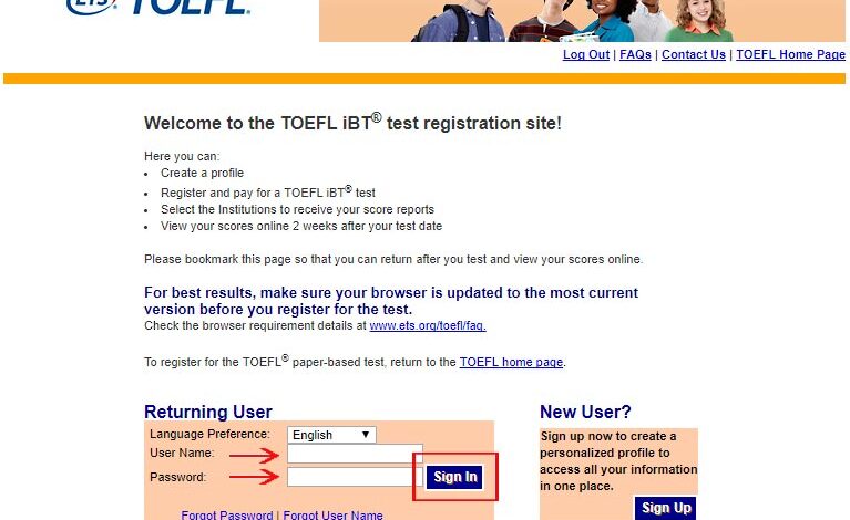epayment24 | ثبت نام تافل ، هزینه آزمون TOEFL ، راهنمای پرداخت آزمون تافل