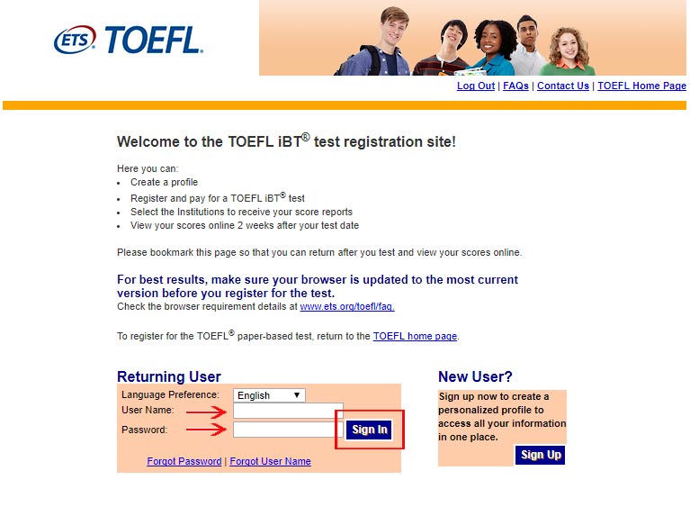 epayment24 | ثبت نام تافل ، هزینه آزمون TOEFL ، راهنمای پرداخت آزمون تافل