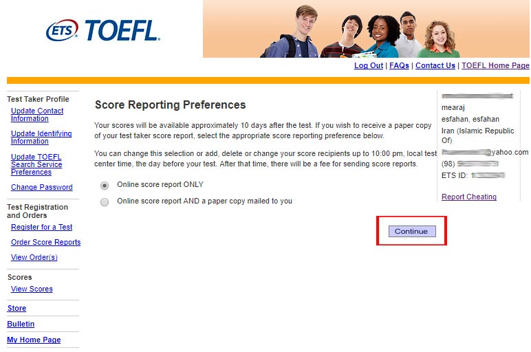 epayment24 | ثبت نام تافل ، هزینه آزمون TOEFL ، راهنمای پرداخت آزمون تافل
