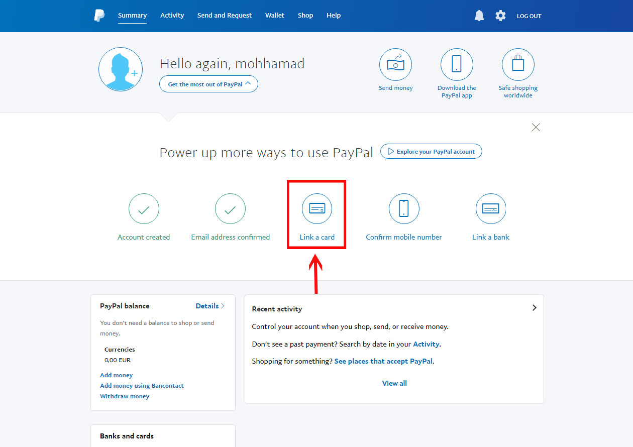 epayment24 | وریفای کردن پی پال ، اتصال PayPal به کارت بانکی