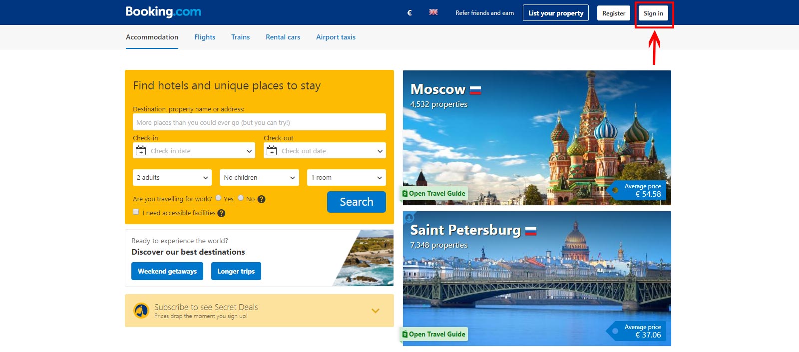 epayment24 | راهنمای تصویری رزرو هتل خارجی ، سایت Booking