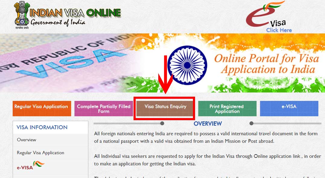 مرحله هشتم پرداخت ویزای هند