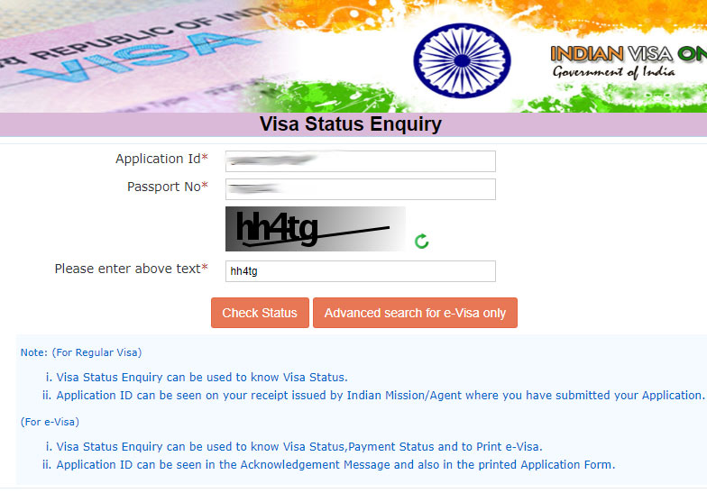 مرحله نهم پرداخت ویزای هند