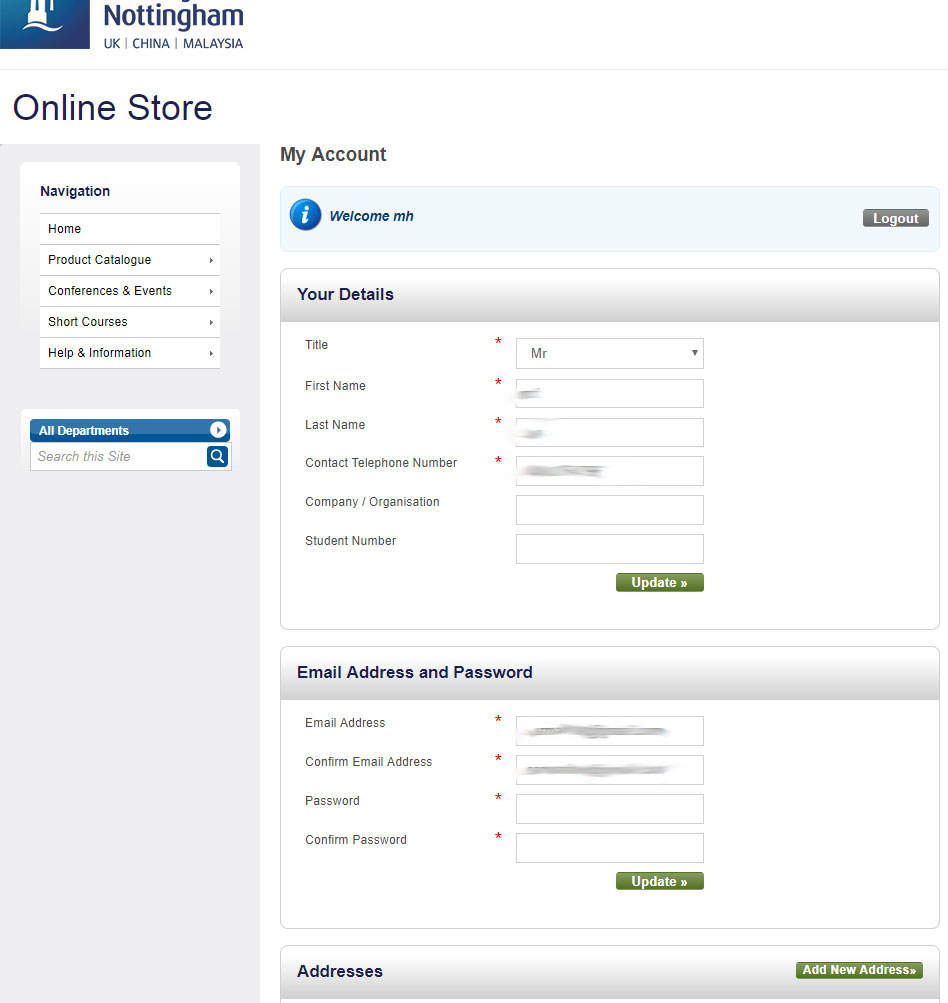 مرحله چهارم خرید از دانشگاه ناتینگهام